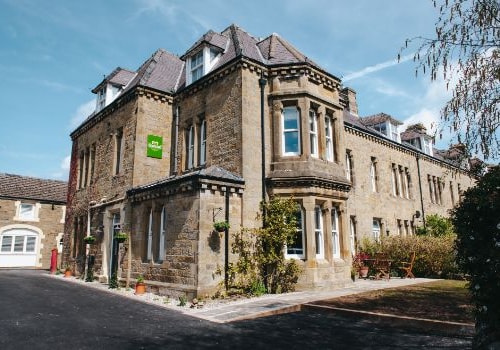 the front of the Eastfield Lodge guest house based in Leyburn North Yokshire